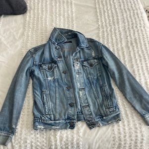 Able Denim Jacket (distressed) in original wash